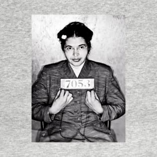 Rosa Parks Mug Shot T-Shirt